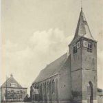 Ansichtkaart van de Hervormde Kerk te Giessenburg